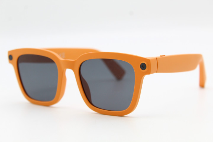Smart Glasses V03Pro оранжевые (камера,ИИ)