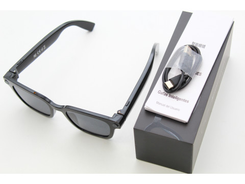 Smart Glasses  V03Pro черные (камера,ИИ)