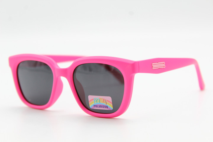 Солнцезащитные очки Feillis Polarized (детские) 66645 46-19-134 темно-розовые