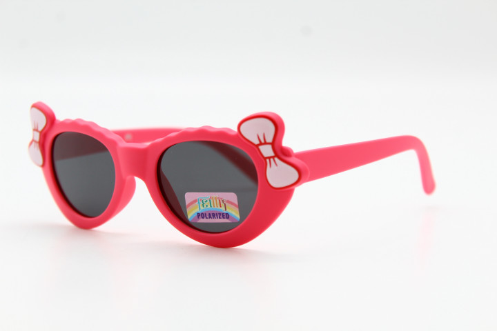 Солнцезащитные очки Feillis Polarized (детские) 66623 40-17-115 розов.матовые
