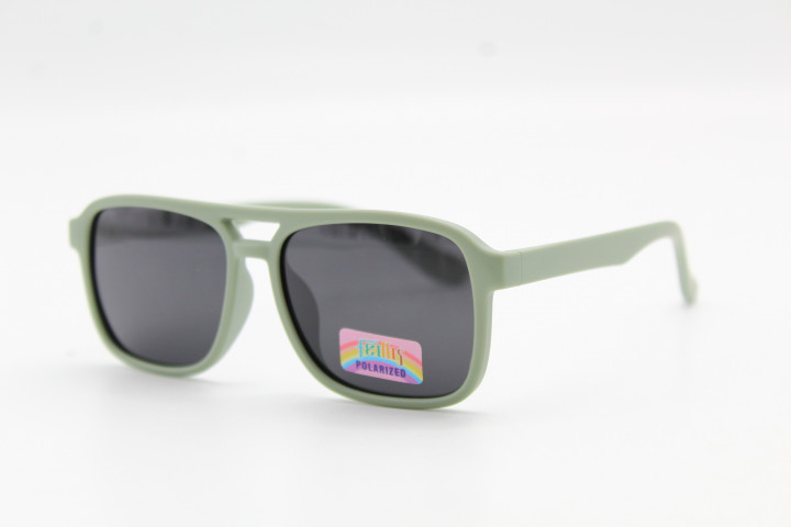 Солнцезащитные очки Feillis Polarized (детские) 66636 49-14-134 зеленые