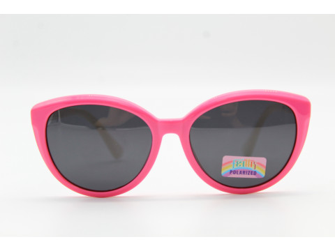 Солнцезащитные очки Feillis Polarized (детские) 66638 50-16-130 розов. с белыми дужками