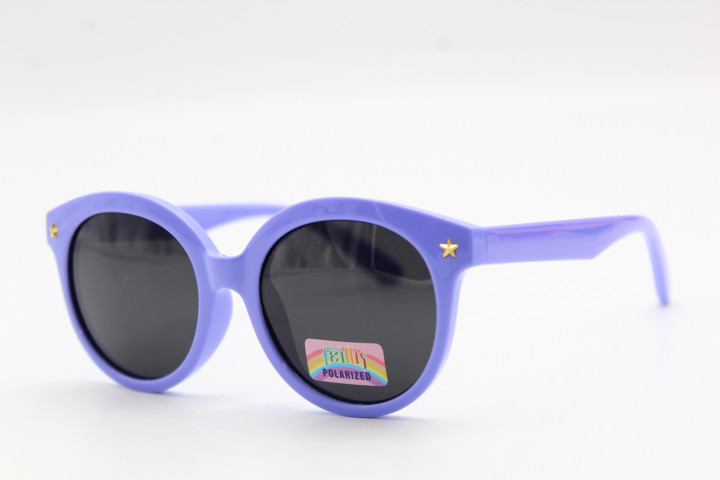Солнцезащитные очки Feillis Polarized (детские) 66639 46-17-130 фиолетовые