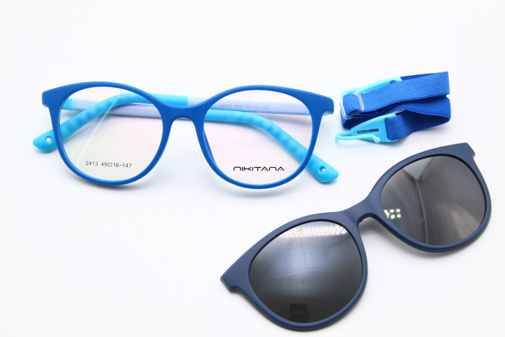Оправа NIKITANA 2413  49-16-147  С2   с насадкой Polarized