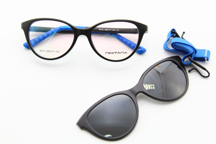 Оправа NIKITANA 2412 49-17-147 С1   с насадкой Polarized