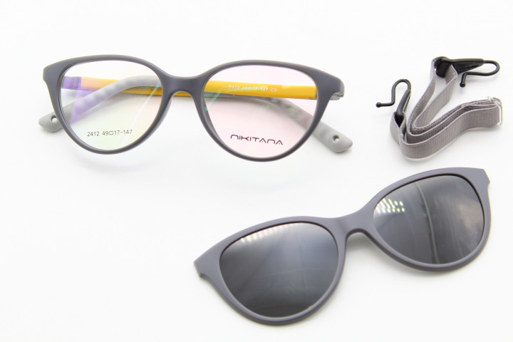 Оправа NIKITANA 2412 49-17-147 С3   с насадкой Polarized