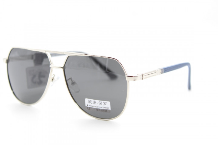 Солнцезащитные очки WILIBOLO (Polarized) 8008 58-16-142 С5 Серебро