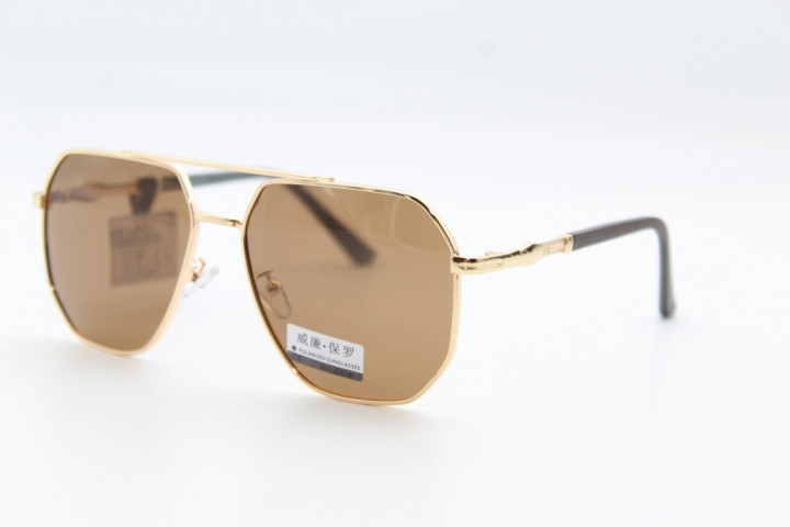 Солнцезащитные очки WILIBOLO (Polarized) 8012 60-16-142 С3 коричн.