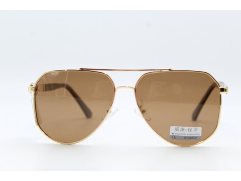 Солнцезащитные очки WILIBOLO (Polarized) 8011 61-14-142 С3 коричн.