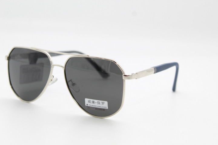 Солнцезащитные очки WILIBOLO (Polarized) 8011 61-14-142 С5 Серебро