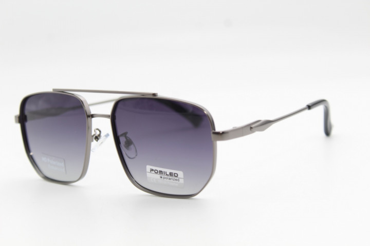 Солнцезащитные очки POMILED (Polarized) 08242 57-16-134 С11-124   с мешочком