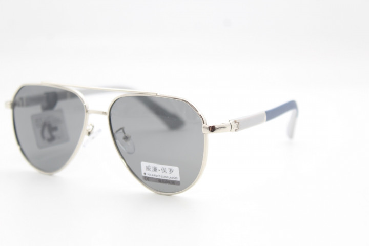 Солнцезащитные очки WILIBOLO (Polarized) 8017  57-15-140  С5 Серебро