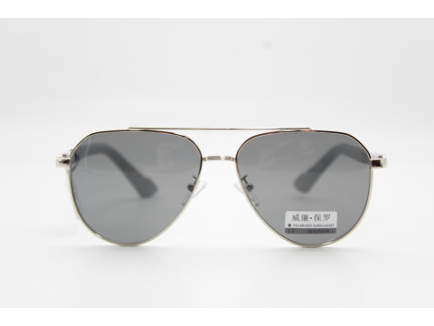 Солнцезащитные очки WILIBOLO (Polarized) 8017  57-15-140  С5 Серебро