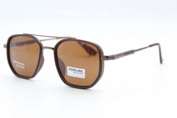 Солнцезащитные очки POMILED (Polarized) 08240 52-20-140 C10-32 с мешочком
