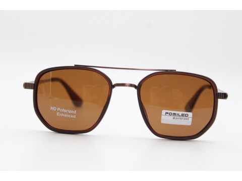 Солнцезащитные очки POMILED (Polarized) 08240 52-20-140 C10-32 с мешочком