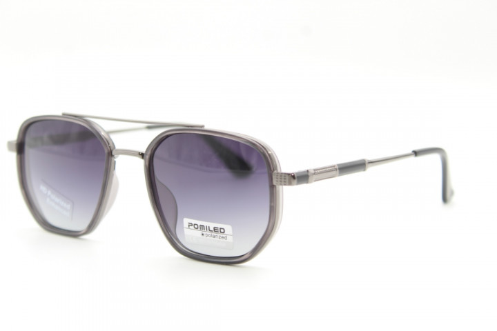 Солнцезащитные очки POMILED (Polarized) 08240 52-20-140 C11-124 с мешочком