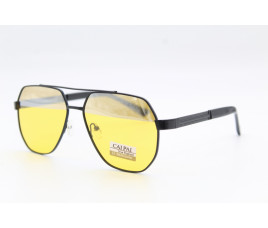 Антифары CAIPAI (POLARIZED) W009 C1 (Черная оправа, заушник чёрный, линзы жёлтые. зеркальные) 62-12-133