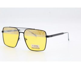 Антифары CAIPAI (POLARIZED) W014 C1 (Черная оправа, заушник чёрный, линзы жёлтые. зеркальные) 60-13-136