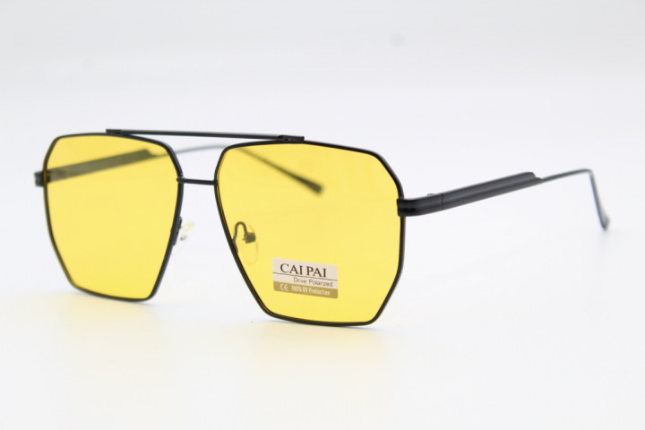 Антифары CAIPAI (POLARIZED) W007 C4 (Чёрная оправа,) 63-12-136