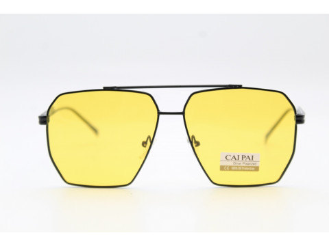 Антифары CAIPAI (POLARIZED) W007 C4 (Чёрная оправа,) 63-12-136