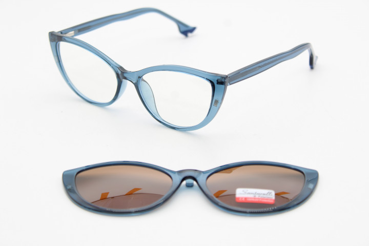 Солнцезащитные очки Santarelli (Polarized) с насадкой 8809 55-17-145 С4