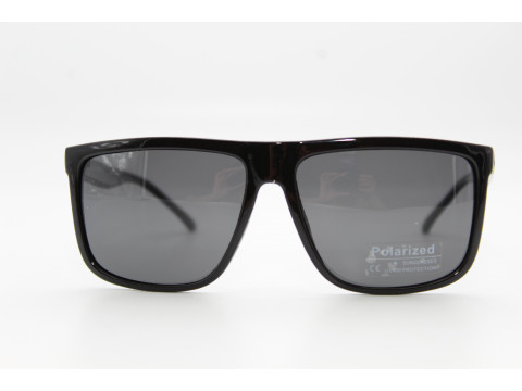 Солнцезащитные очки DECOROZZA POLARIZED 1014 60-16-137 C1 глянец черн.