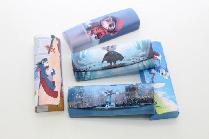 Футляр 8140-1С  13,5*1,5*2,8  с салфеткой 