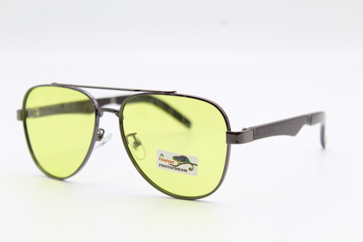 Солнцезащитные очки POMILED (Polarized) (хамелеон,пластик) 08814 58-20-140 С2-56 с мешочком