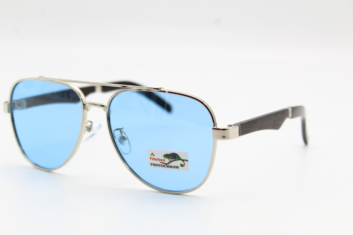 Солнцезащитные очки POMILED (Polarized) (хамелеон,пластик) 08814 58-20-140 С3-54 с мешочком