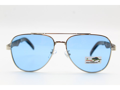 Солнцезащитные очки POMILED (Polarized) (хамелеон,пластик) 08814 58-20-140 С3-54 с мешочком