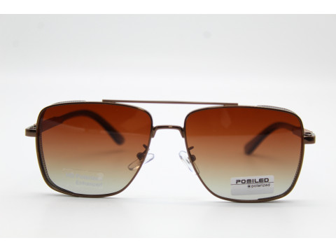 Солнцезащитные очки POMILED (Polarized) 08287 55-19-151 С10-39 с мешочком